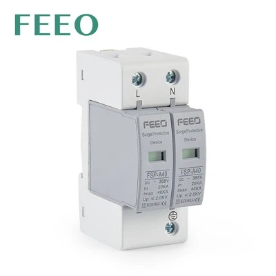 Устройство защиты от перенапряжения переменного тока FEEO 1П+Н 275В переменного тока 20-40ка